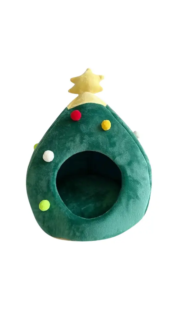 Christimas Cat House L