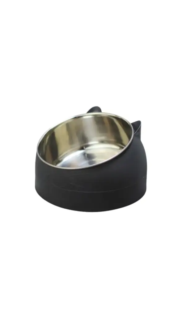 Stainless Cat Shaped Bowl  L
