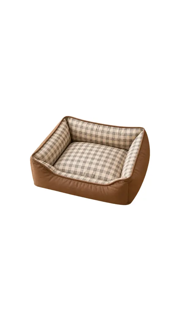 Draft Square Soft Dog Bed
