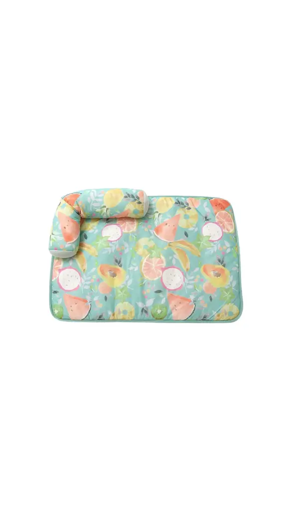 Printed Dog Mat with Cushion M