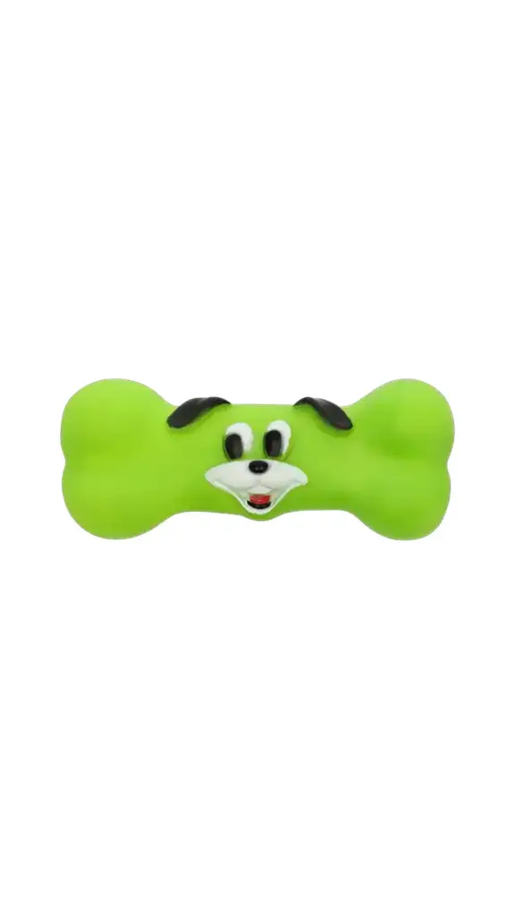 Green sound Dog Toy