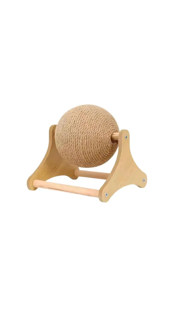 V-Shaped Sisal Cat Scratching Ball   