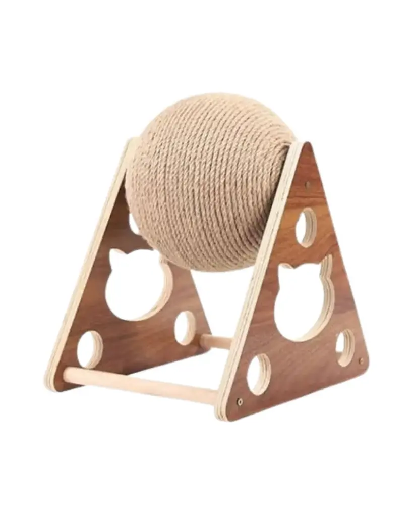 Triangle Cat Scratching Ball L
