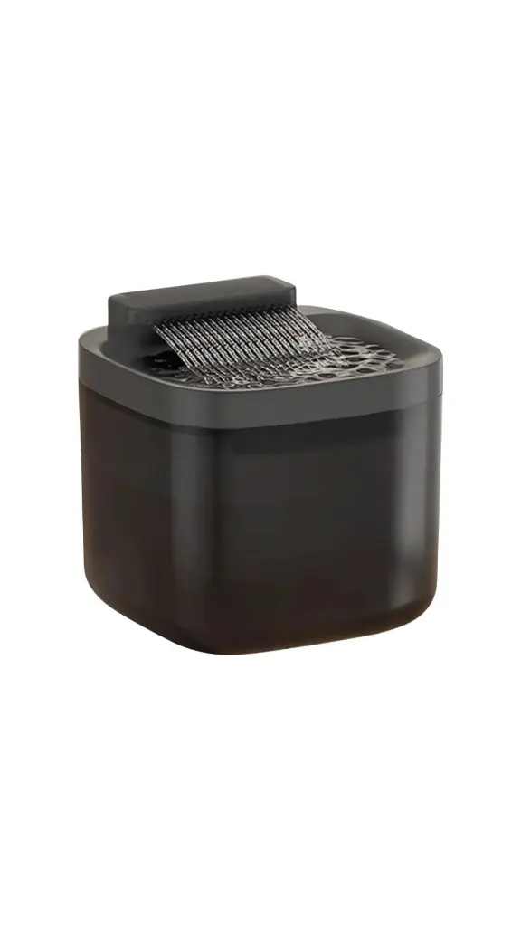 waterfall pet water fountain With light