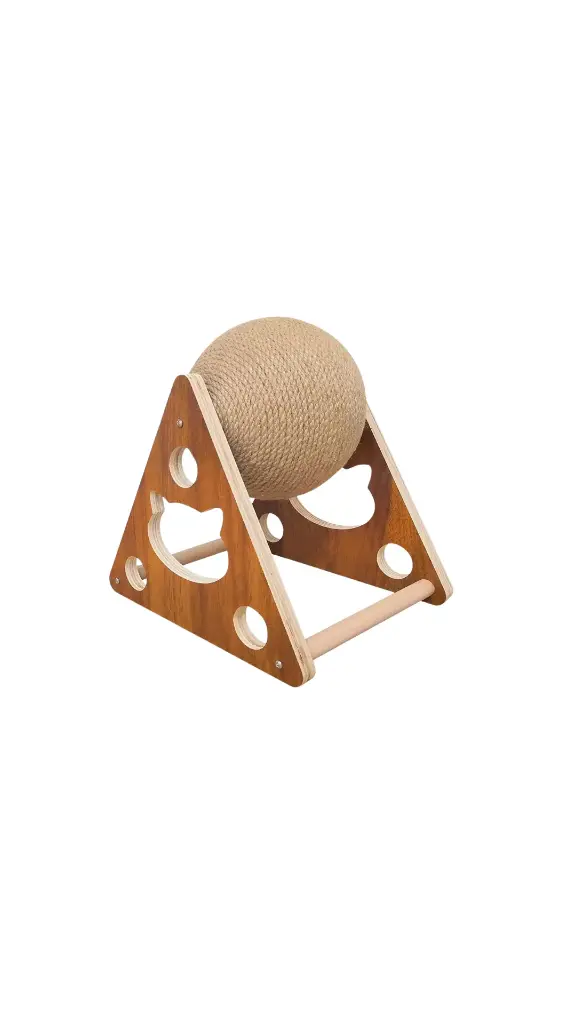 Triangle Cat Scratching Ball M