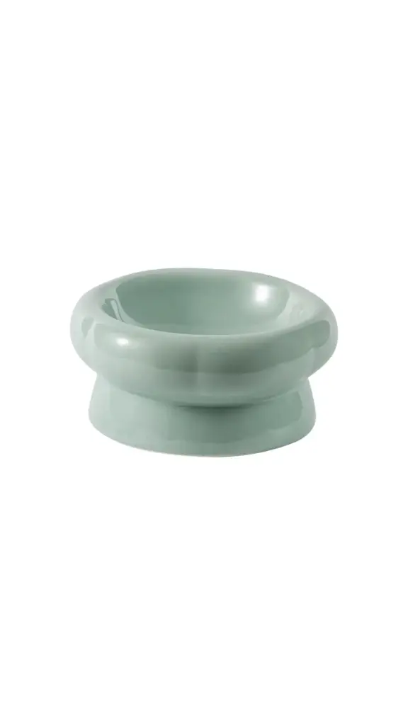 Elevated Ceramic Pet Bowl L