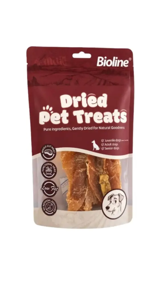 Dried Chicken & Yam Flavor Dog Treat