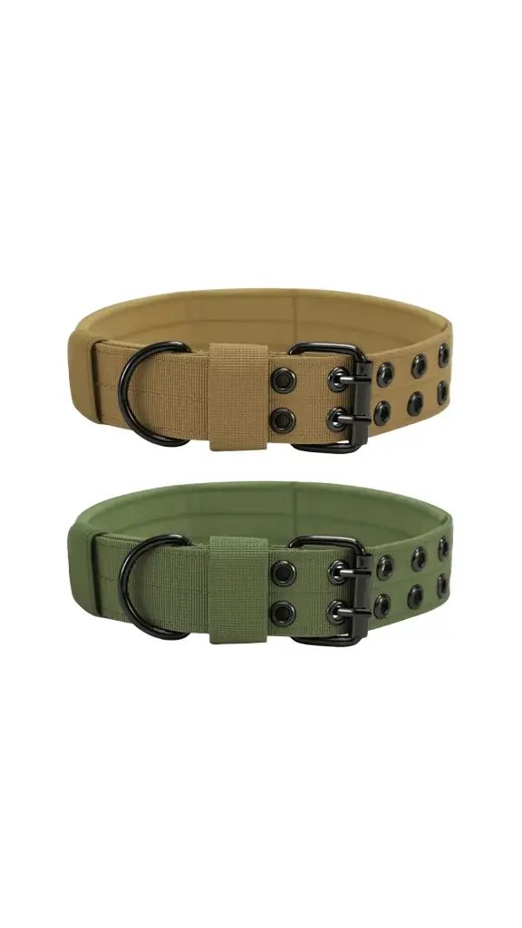 Nylon Tactical Dog Collars M