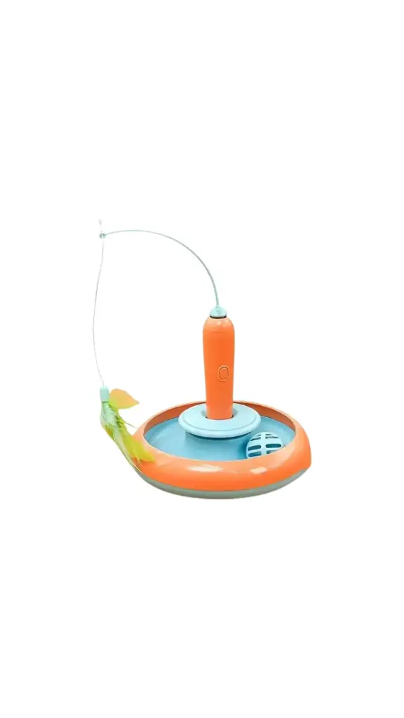 Electric Cat Toy with feather