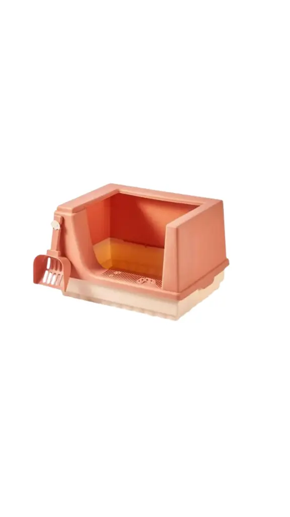 Detachable Semi Enclosed Cat Litter Box S