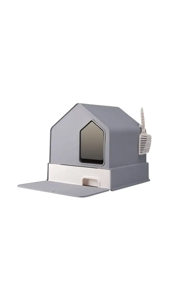  House Shaped Cat Litter Box
