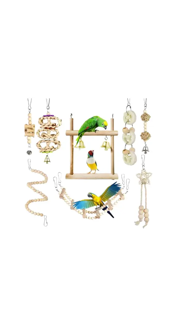 Parrot Wood Chewing Toy