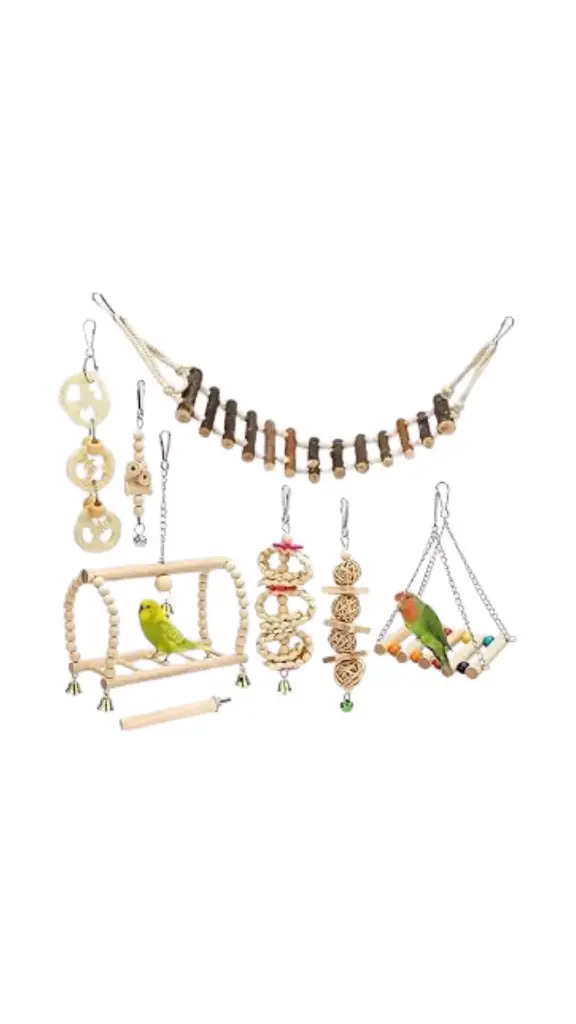 Bird Standing Perch Hammock Toy