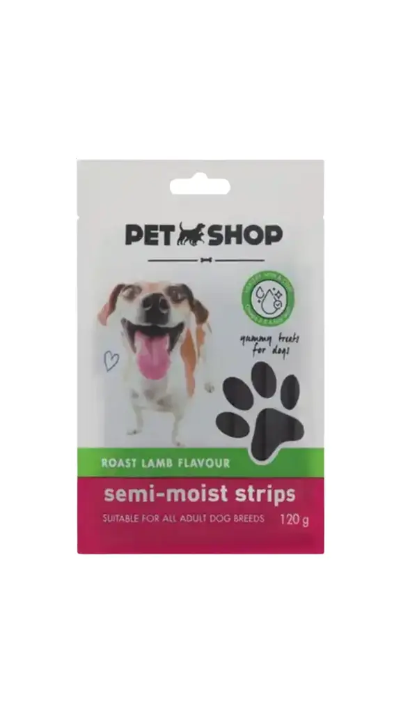 Semi - moist Strips Roast Lamb 120g