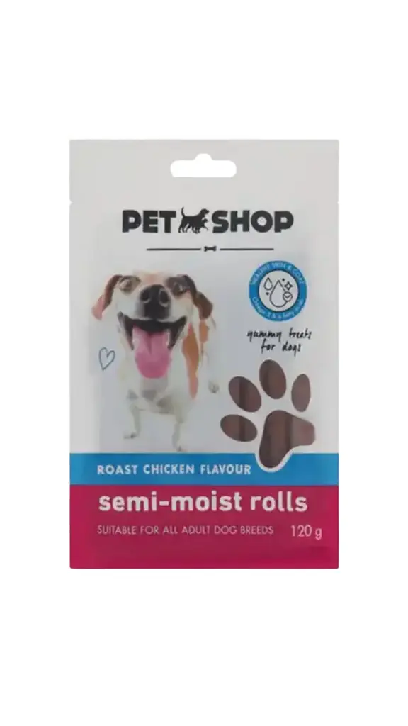 Semi - moist Rolls Roast Chicken120g