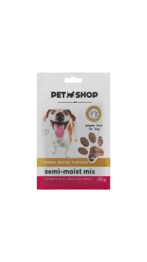 Semi - moist Mix Peanut Butter 120g