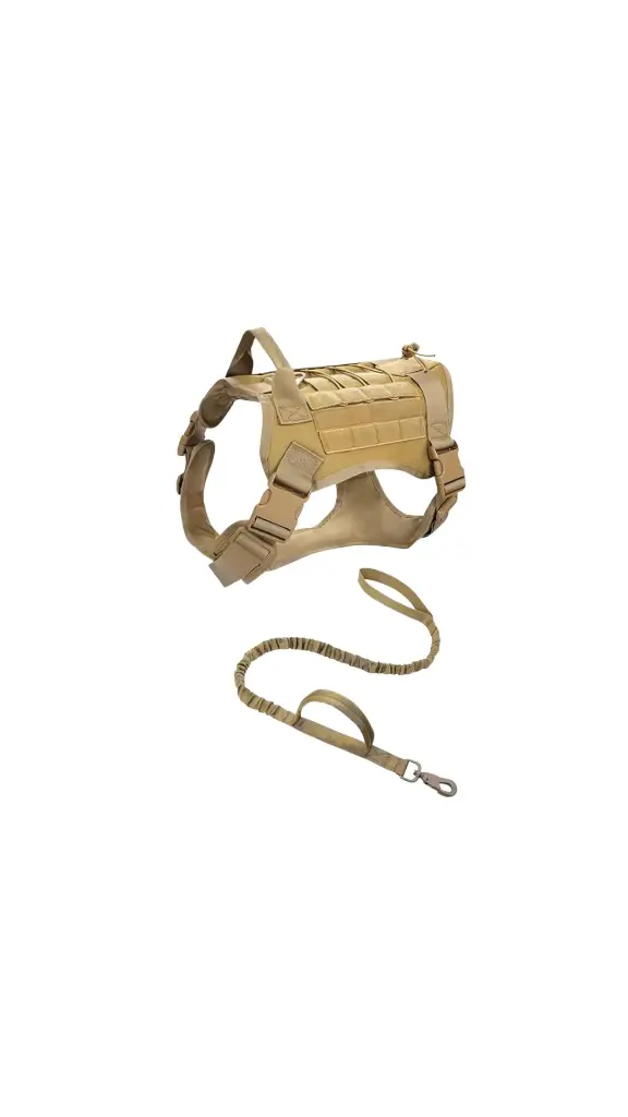 Tactical Leash and Harness M, L, XL