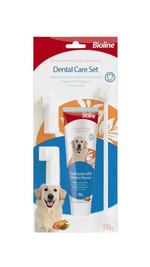 Bioline Dental Care Set Chicken Flavor