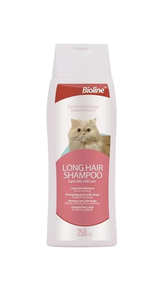 Bioline Long Coat Shampoo For Cat 250mls