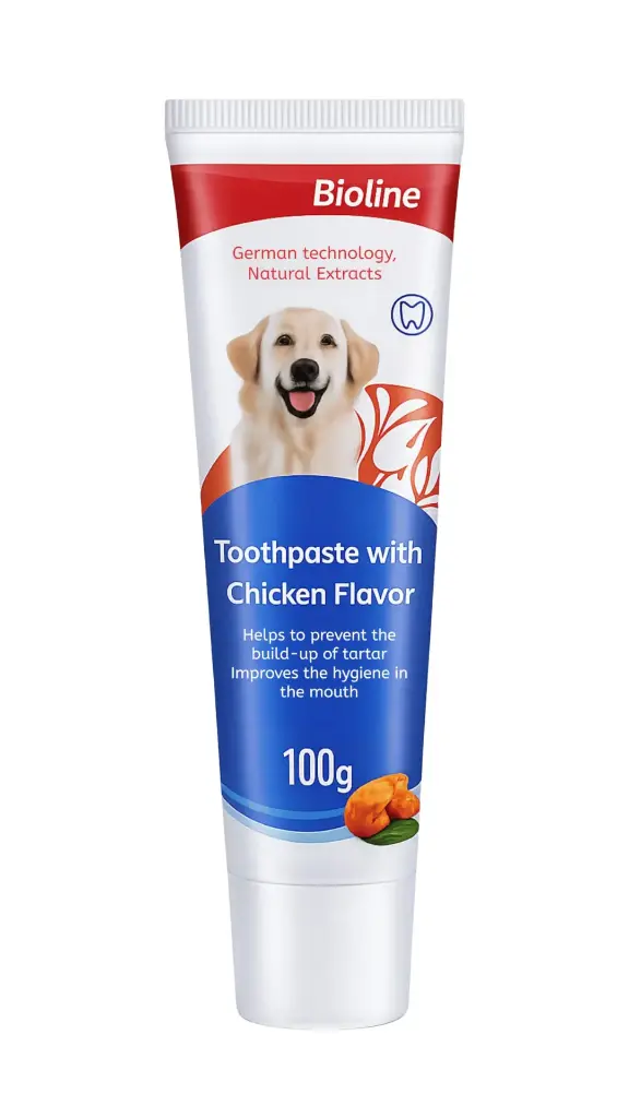 Bioline ToothPaste With Chicken Flavor
