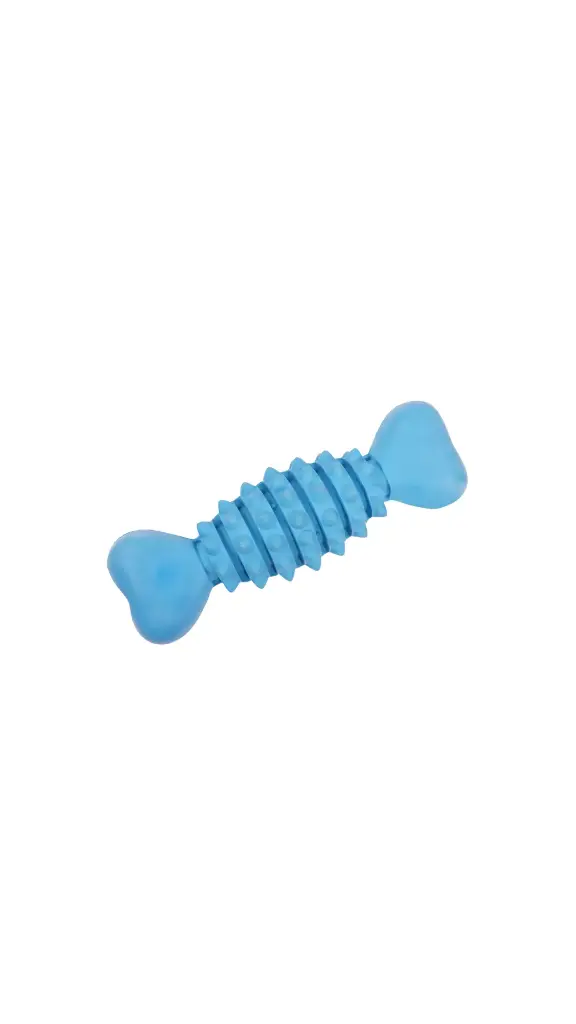Blue rubber toy 